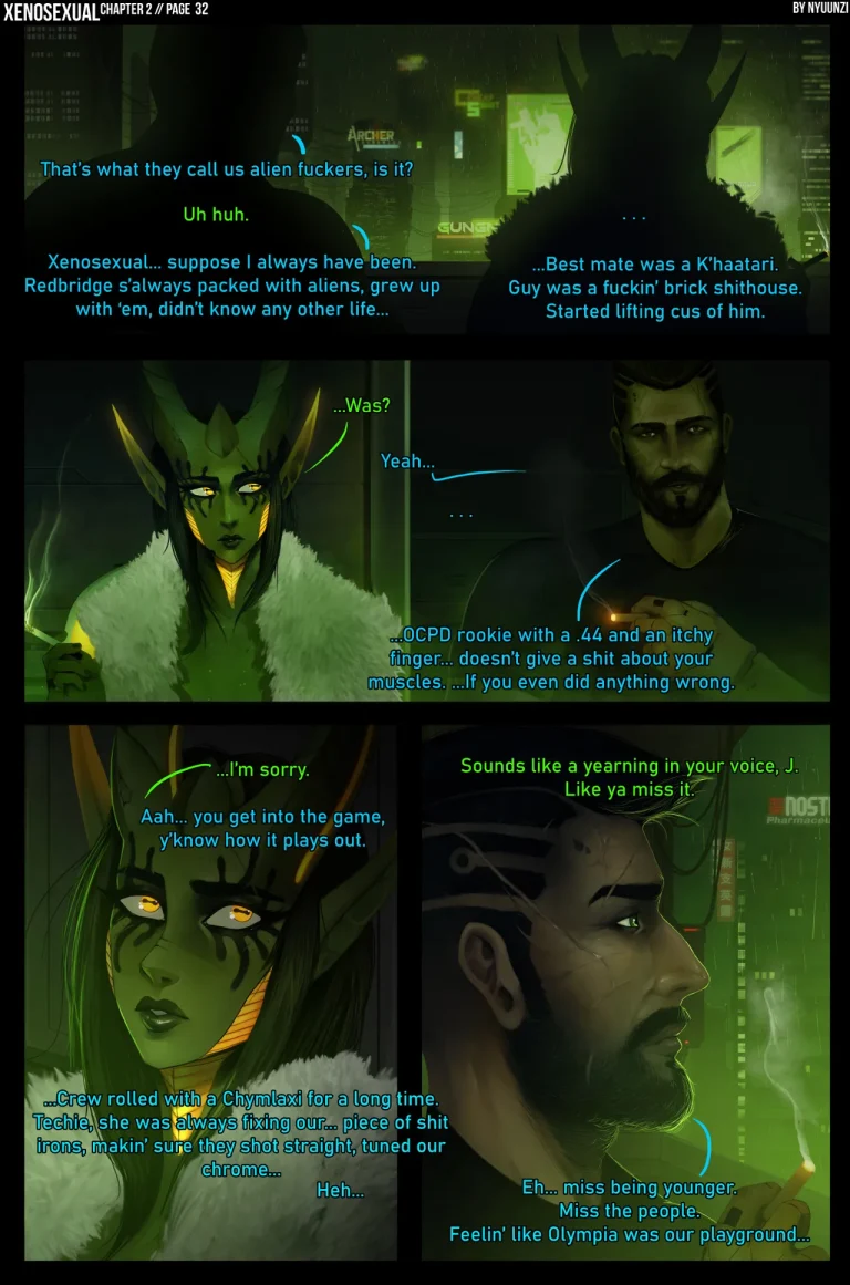 XENOSEXUAL 2: OZURIE (Ongoing) porn comic picture 33