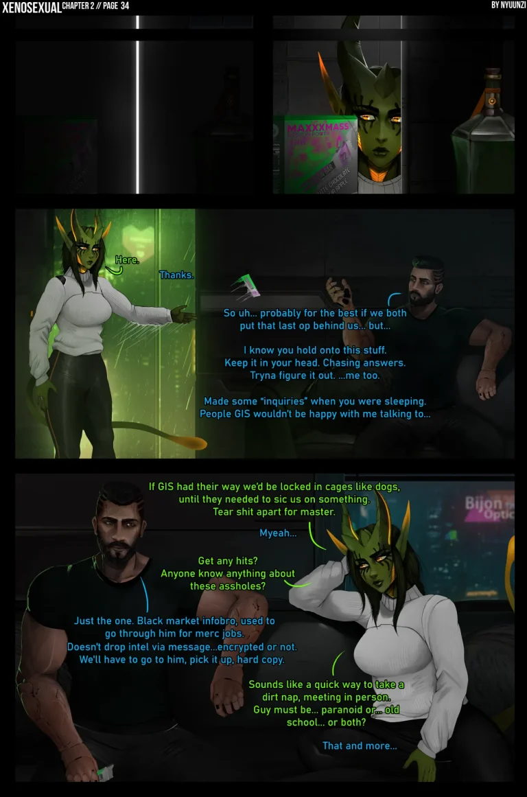 XENOSEXUAL 2: OZURIE (Ongoing) porn comic picture 35
