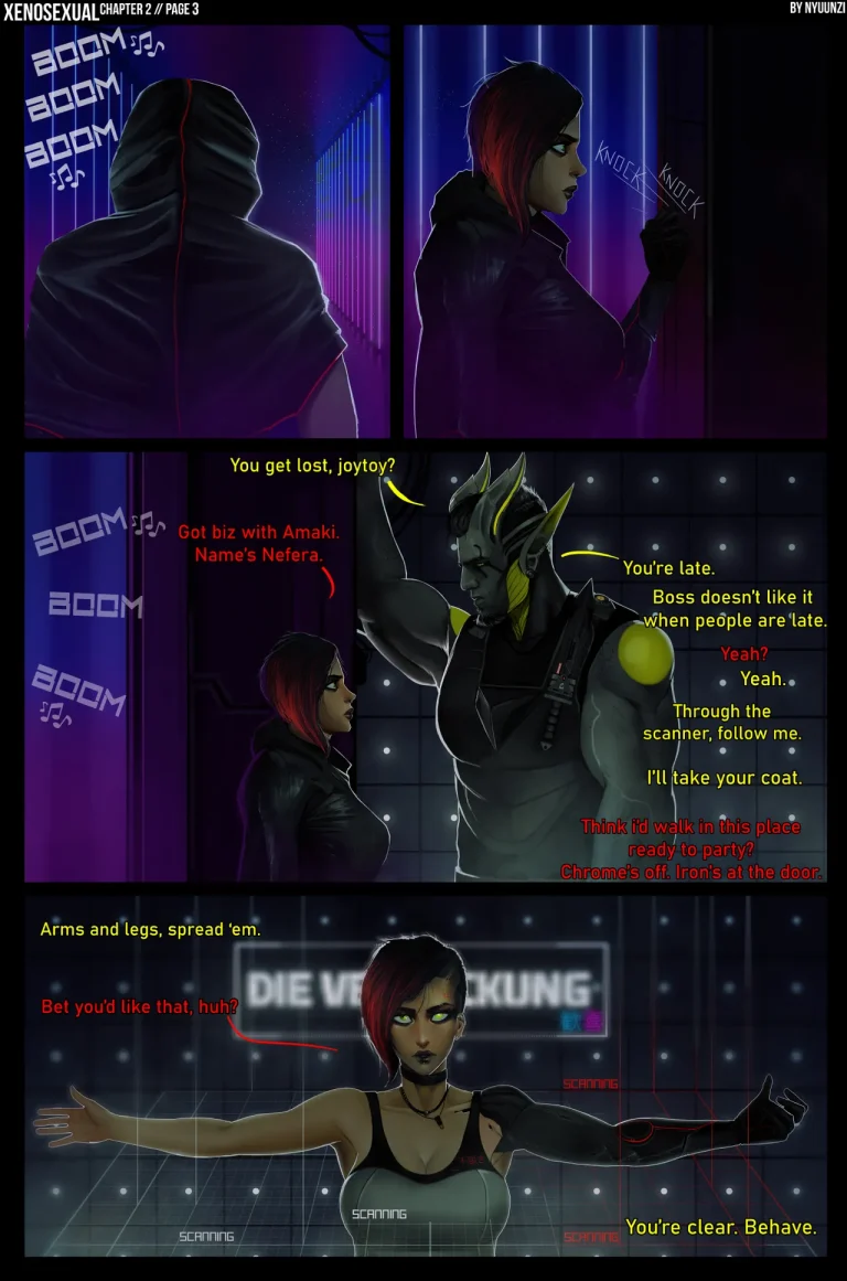 XENOSEXUAL 2: OZURIE (Ongoing) porn comic picture 4