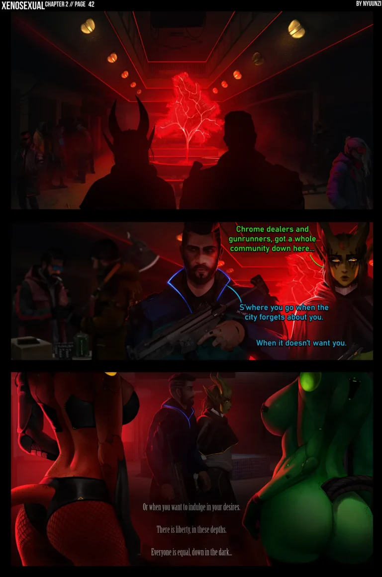 XENOSEXUAL 2: OZURIE (Ongoing) porn comic picture 43