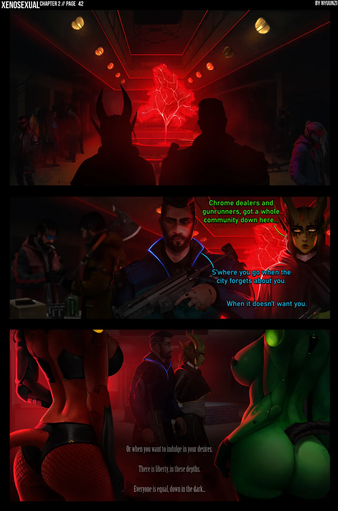 XENOSEXUAL 2: OZURIE (Ongoing) porn comic picture 43