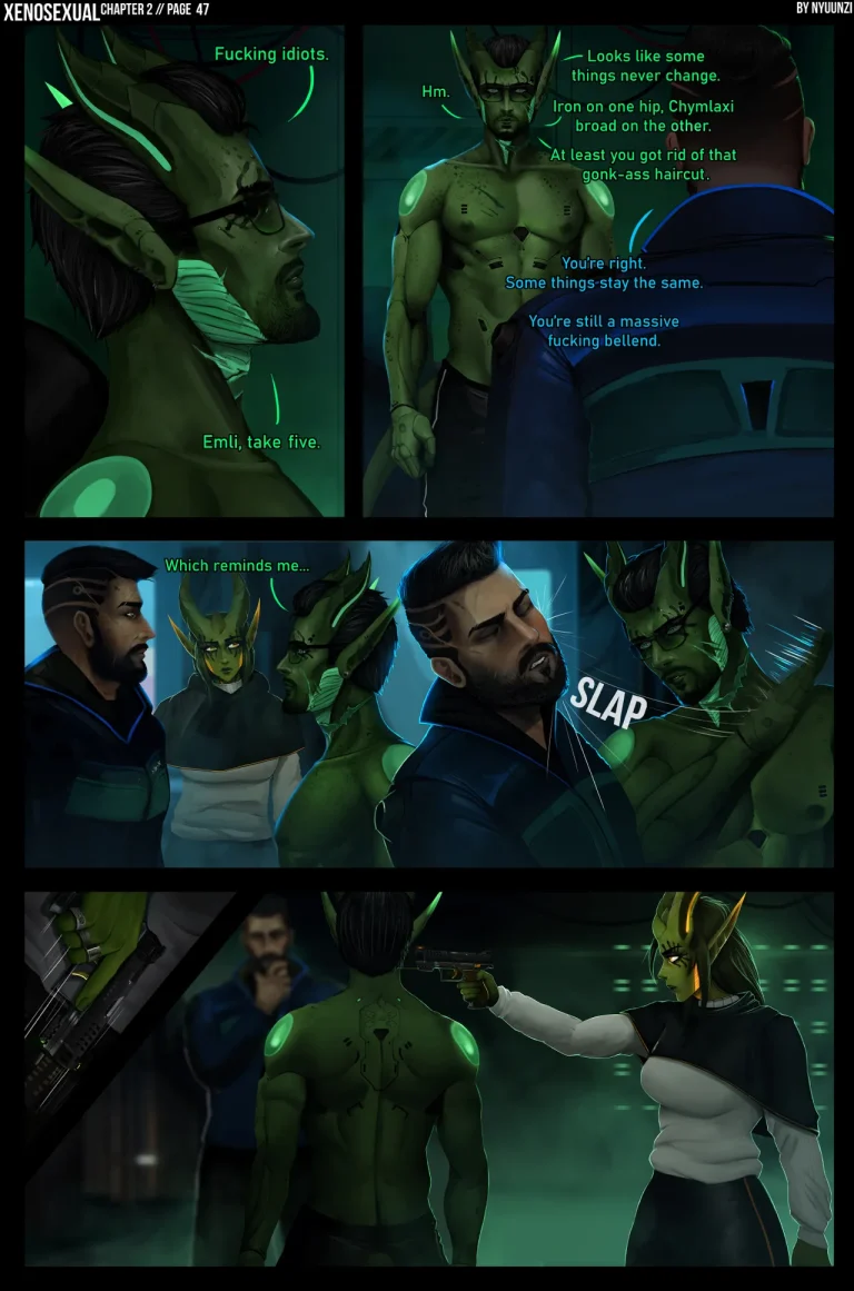 XENOSEXUAL 2: OZURIE (Ongoing) porn comic picture 48