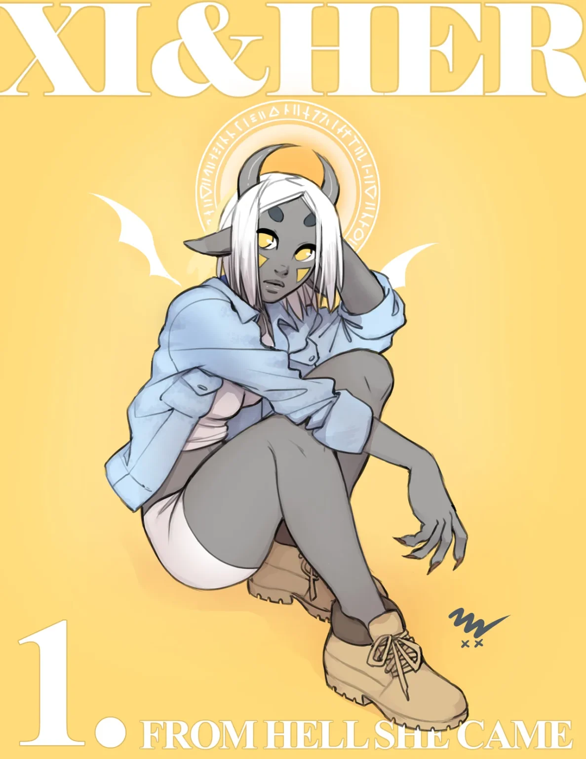 Xi & Her: ch.1. From Hell She Came porn comic picture 1