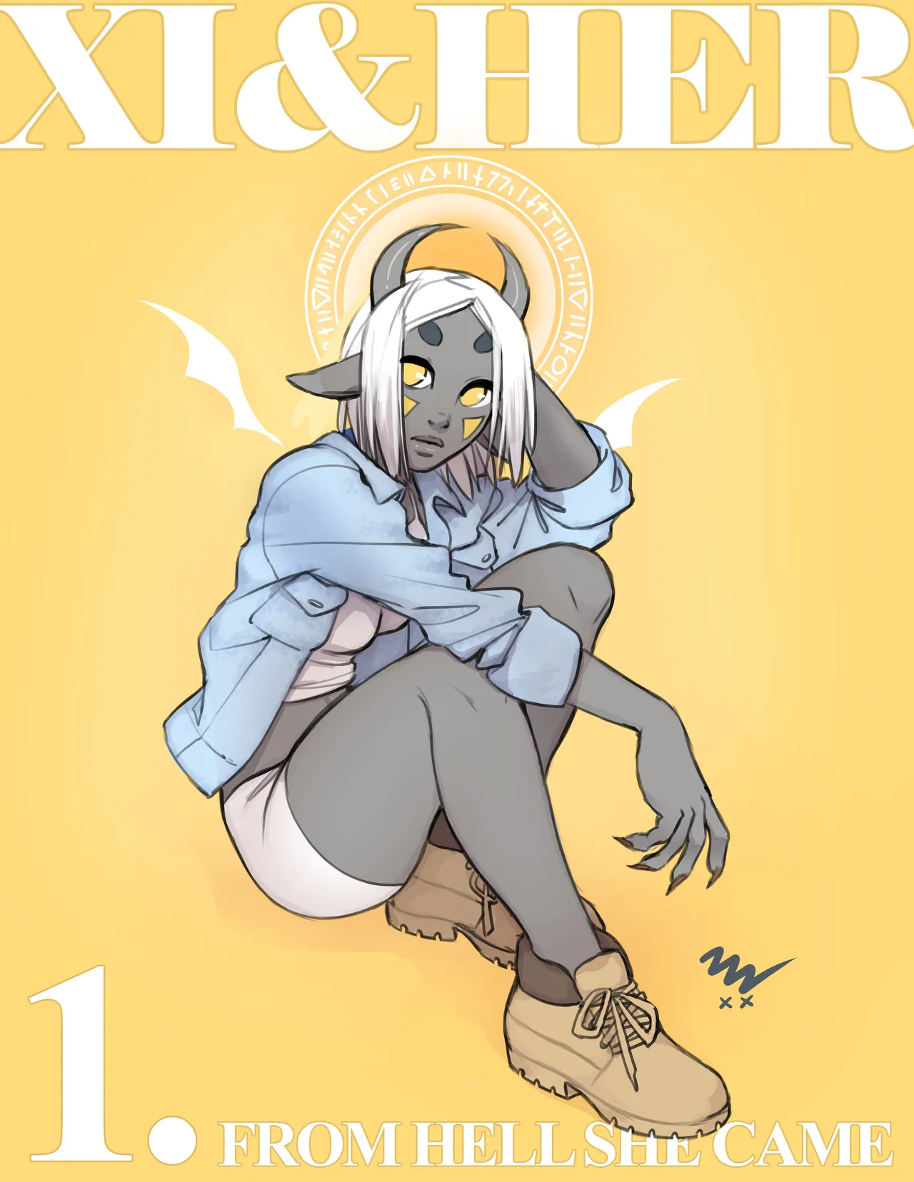 Xi & Her: ch.1. From Hell She Came porn comic picture 1