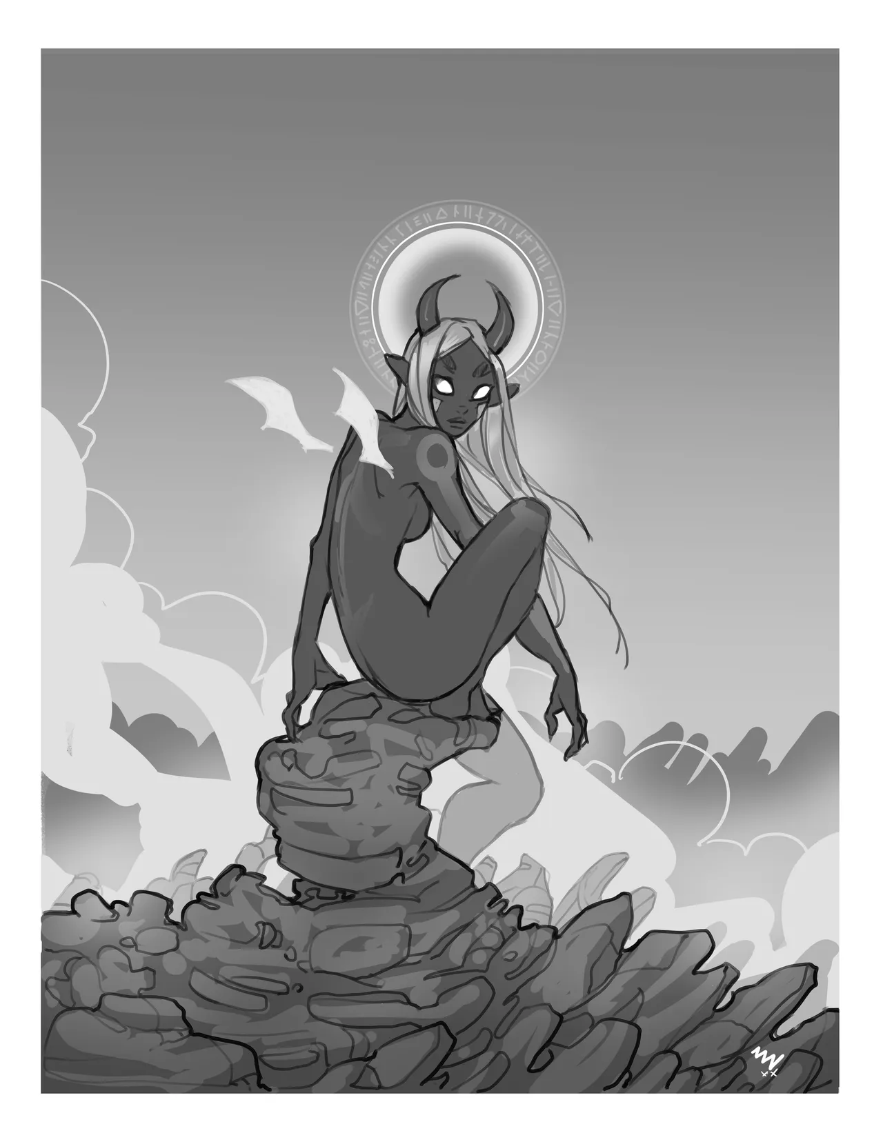Xi & Her: ch.1. From Hell She Came porn comic picture 2
