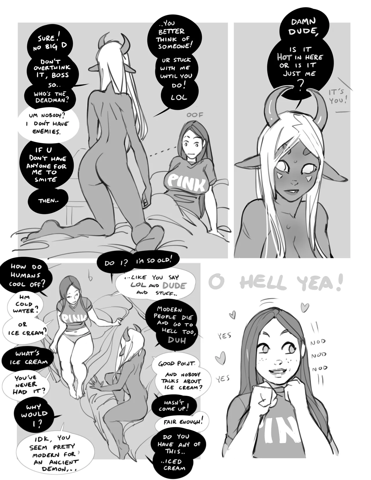 Xi & Her: ch.1. From Hell She Came porn comic picture 9