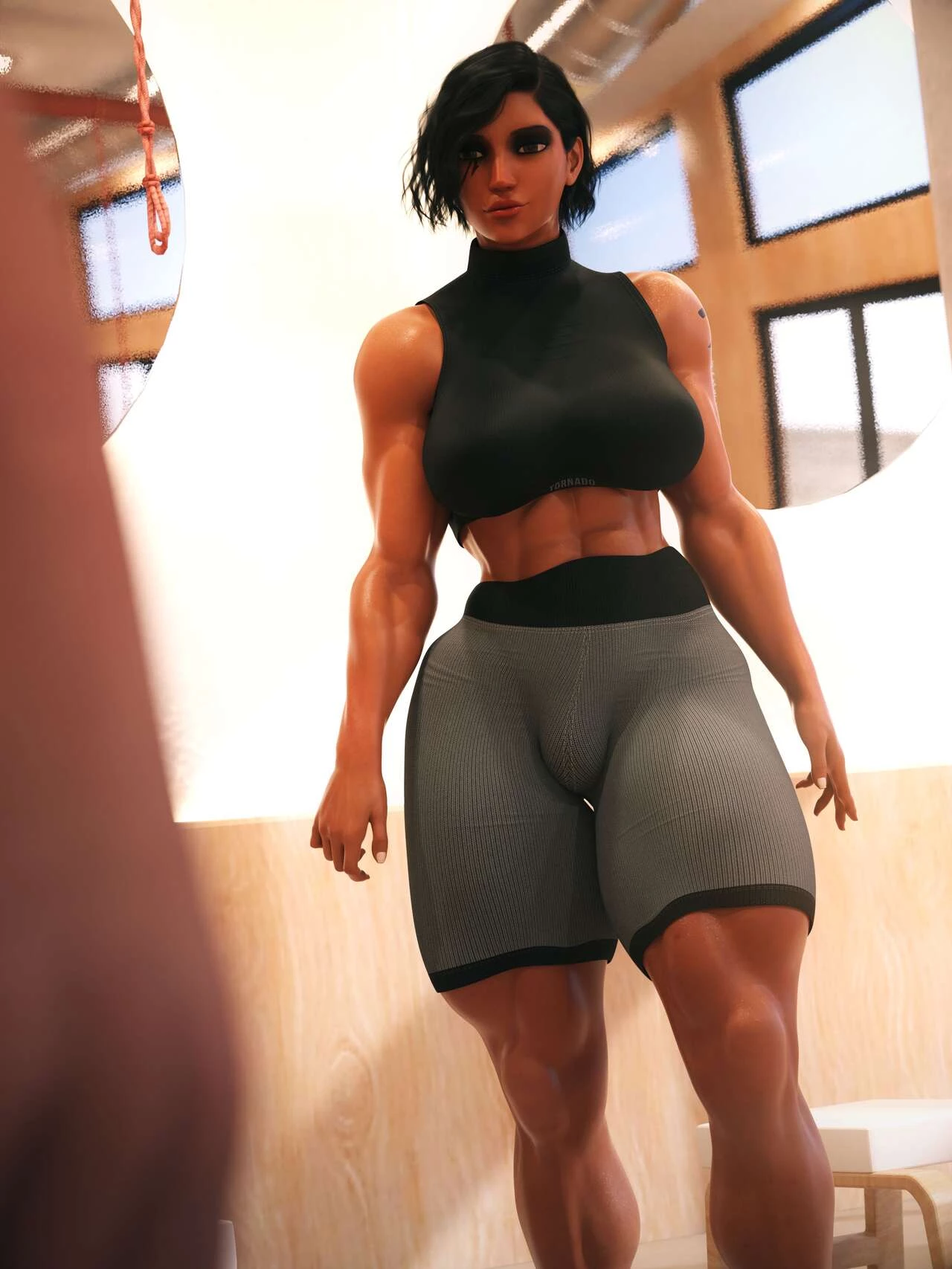 Yoga Trainer Pharah porn comic picture 2
