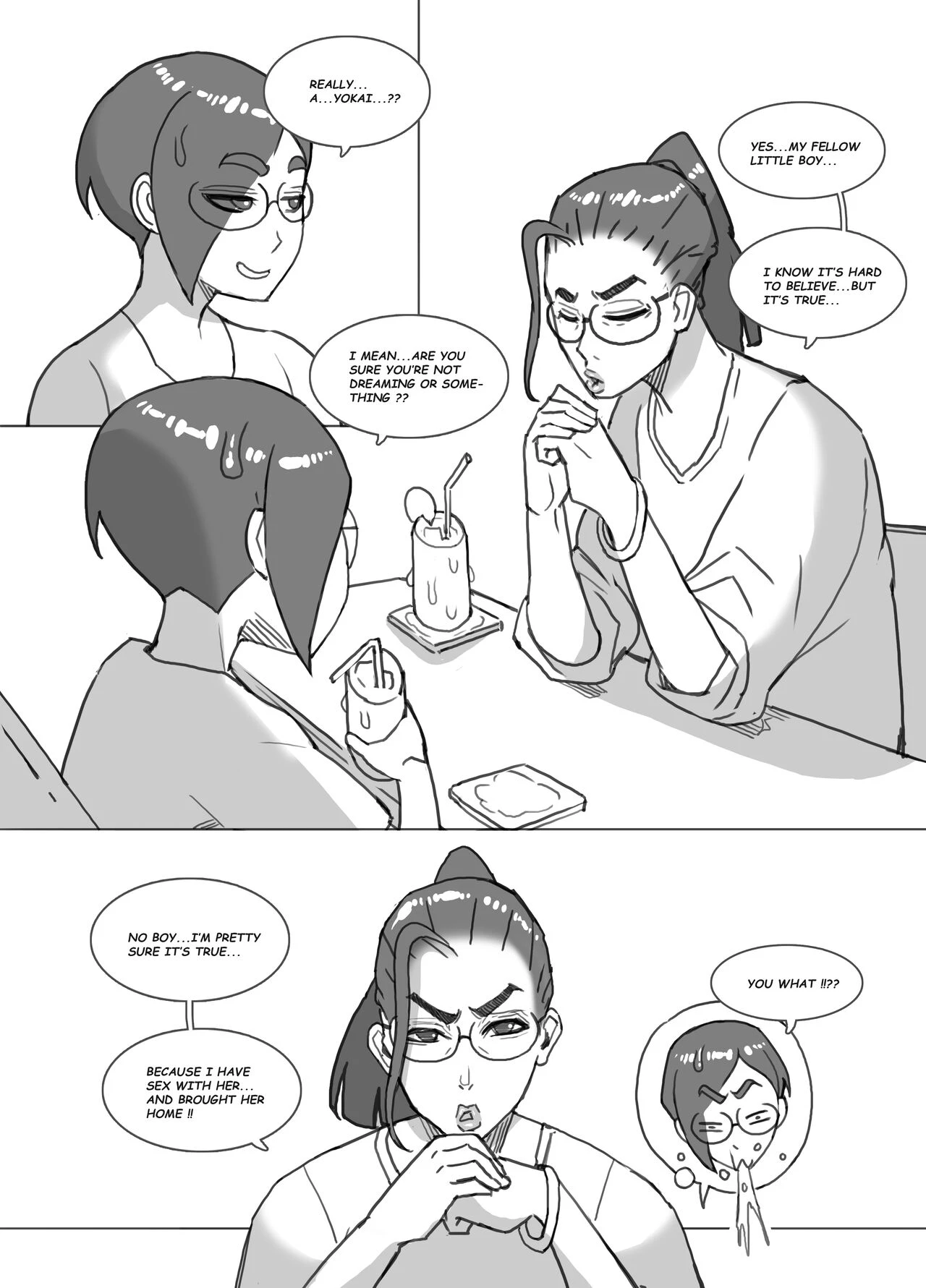 YOKAI MILF !!!! porn comic picture 2