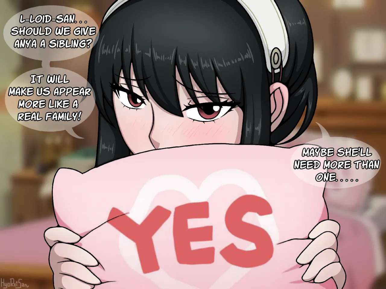 Yor's Happy Family porn comic picture 1