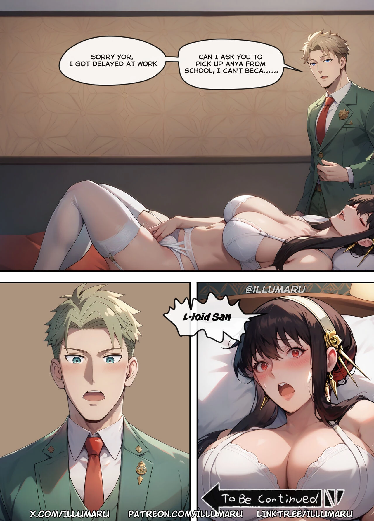 Yor`s successful plan porn comic picture 12