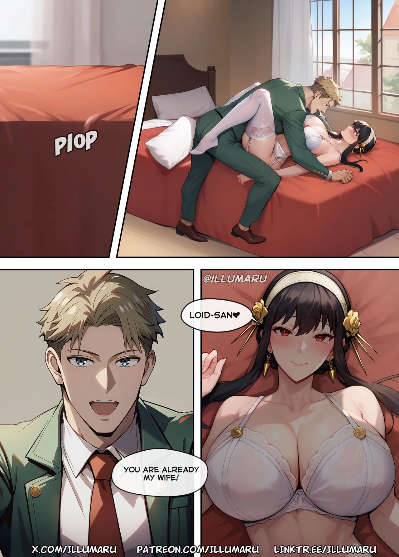 Yor`s successful plan porn comic picture 17