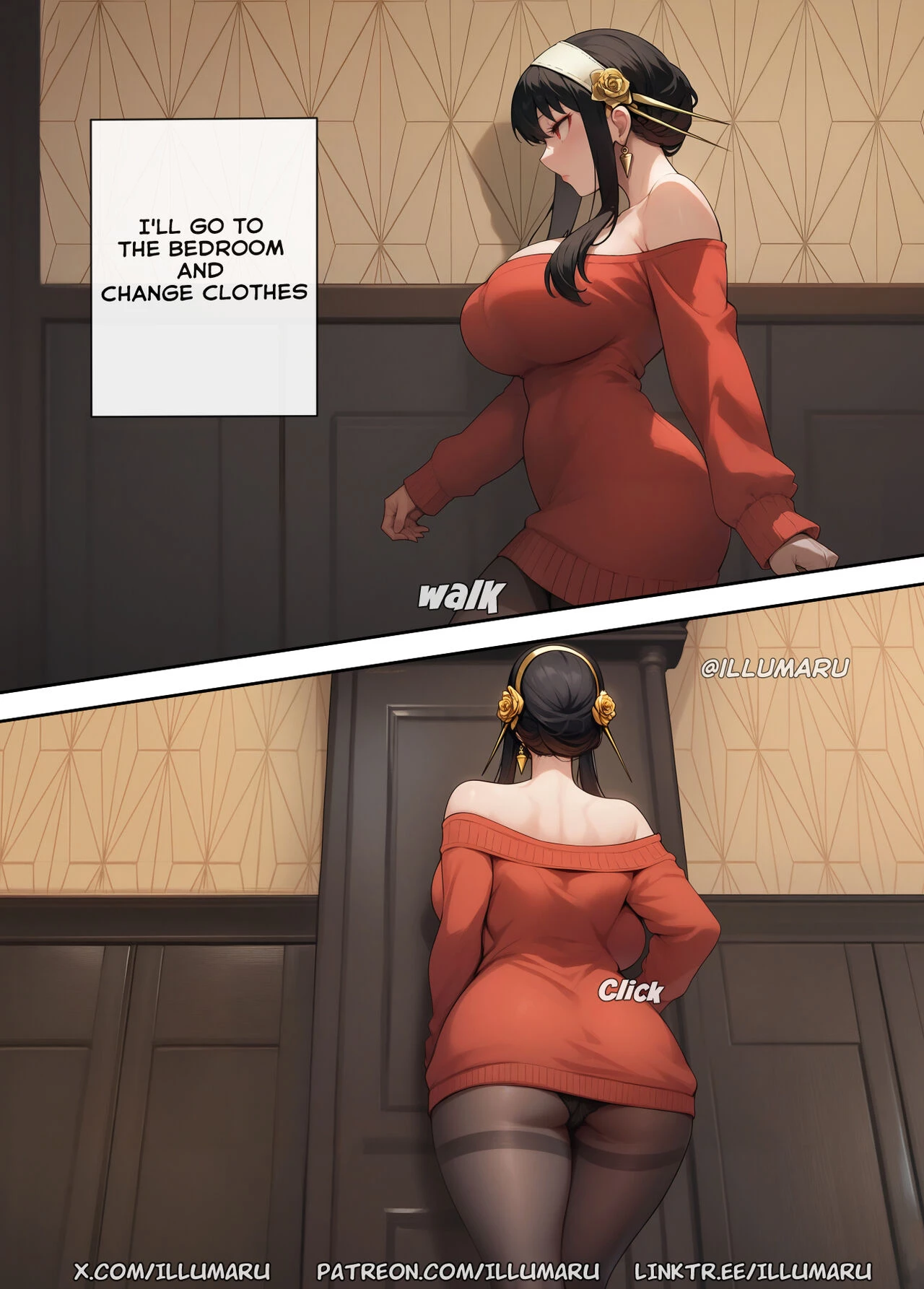 Yor`s successful plan porn comic picture 5