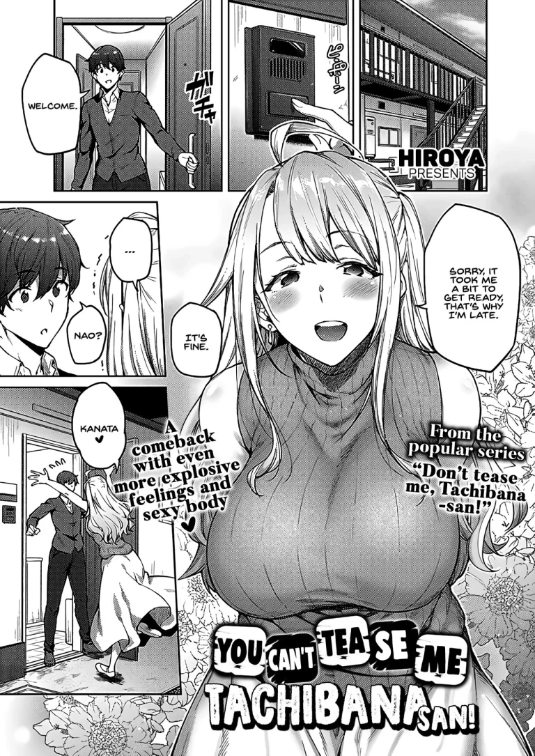 You can't tease me Tachibana-san! | Karakawasenaiyo Tachiba-san porn comic picture 1