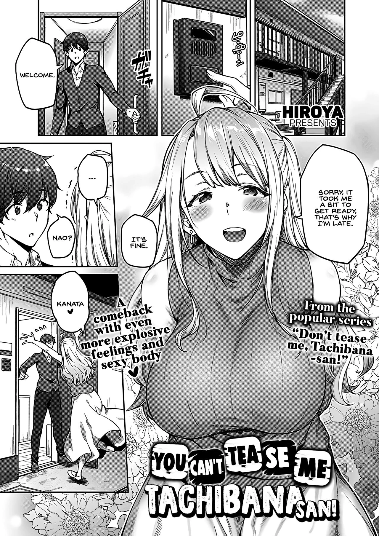You can't tease me Tachibana-san! | Karakawasenaiyo Tachiba-san porn comic picture 1