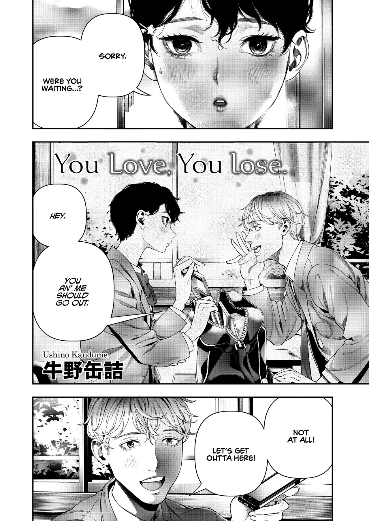 You Love, You Lose | Horetara Make porn comic picture 2