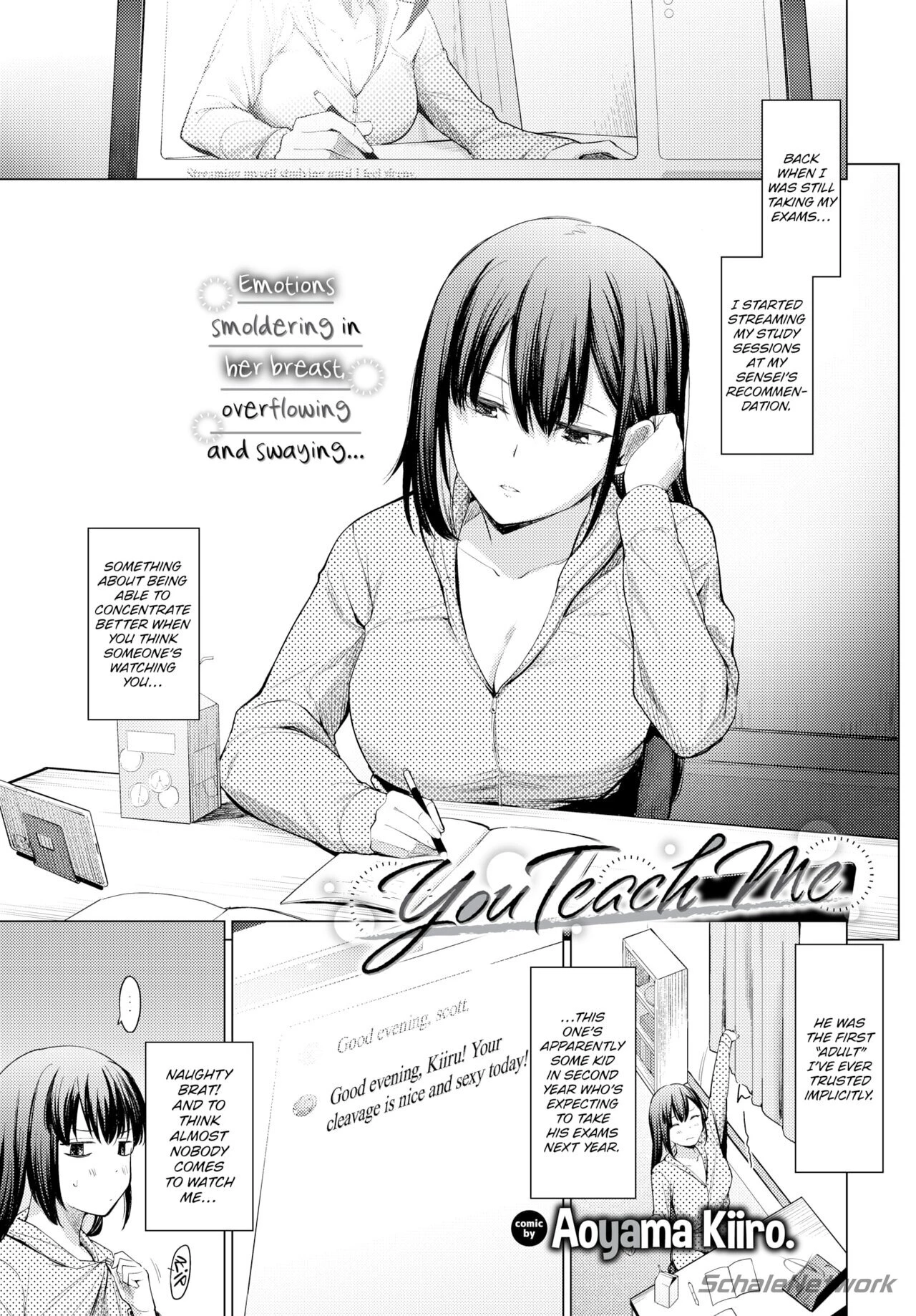 You Teach Me porn comic picture 1