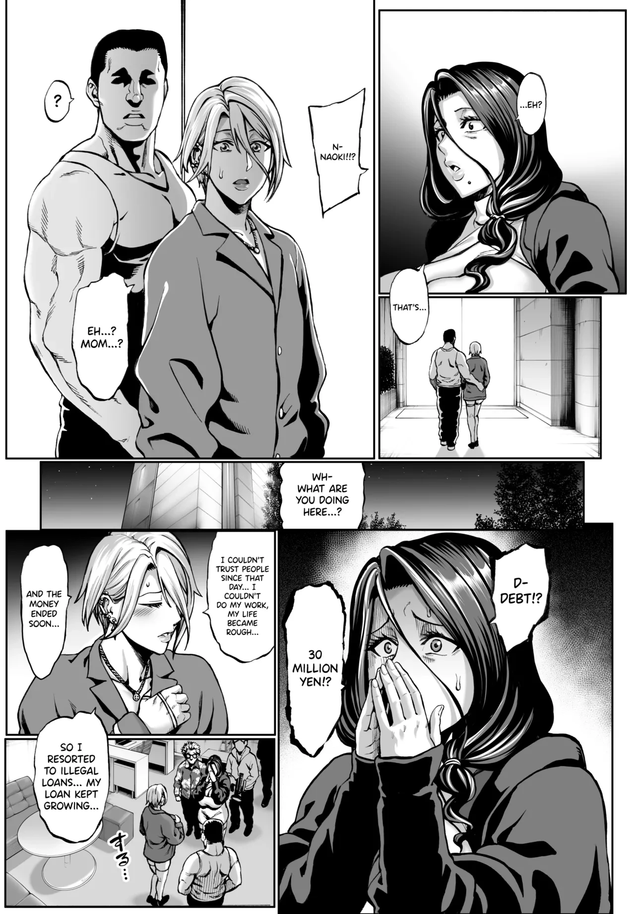 Your MOM's face when she cums is fucking UGLY, Lol After porn comic picture 26