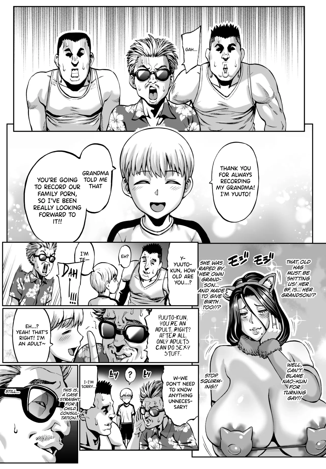 Your MOM's face when she cums is fucking UGLY, Lol After porn comic picture 38