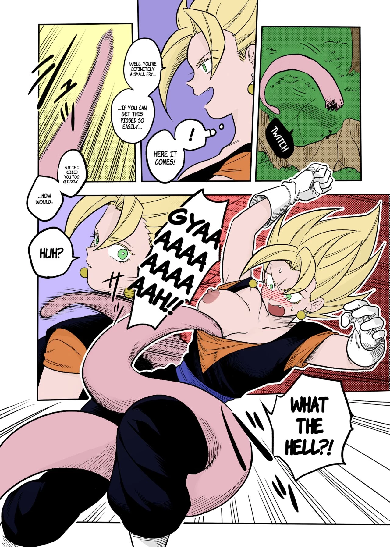 You're Just a Small Fry Majin... | Tada no Zako Majin na no ni... porn comic picture 4