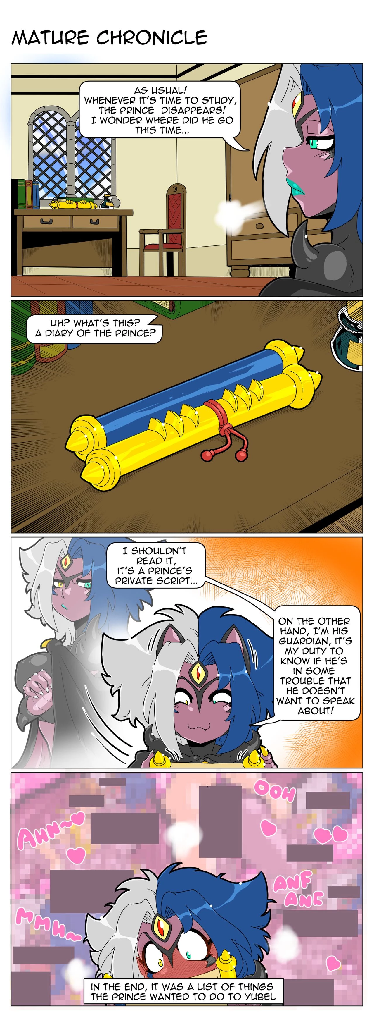 Yubel porn comic picture 3