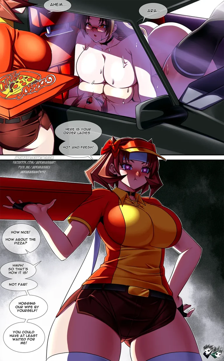 Yui-Ohh! - Pizza Time porn comic picture 5