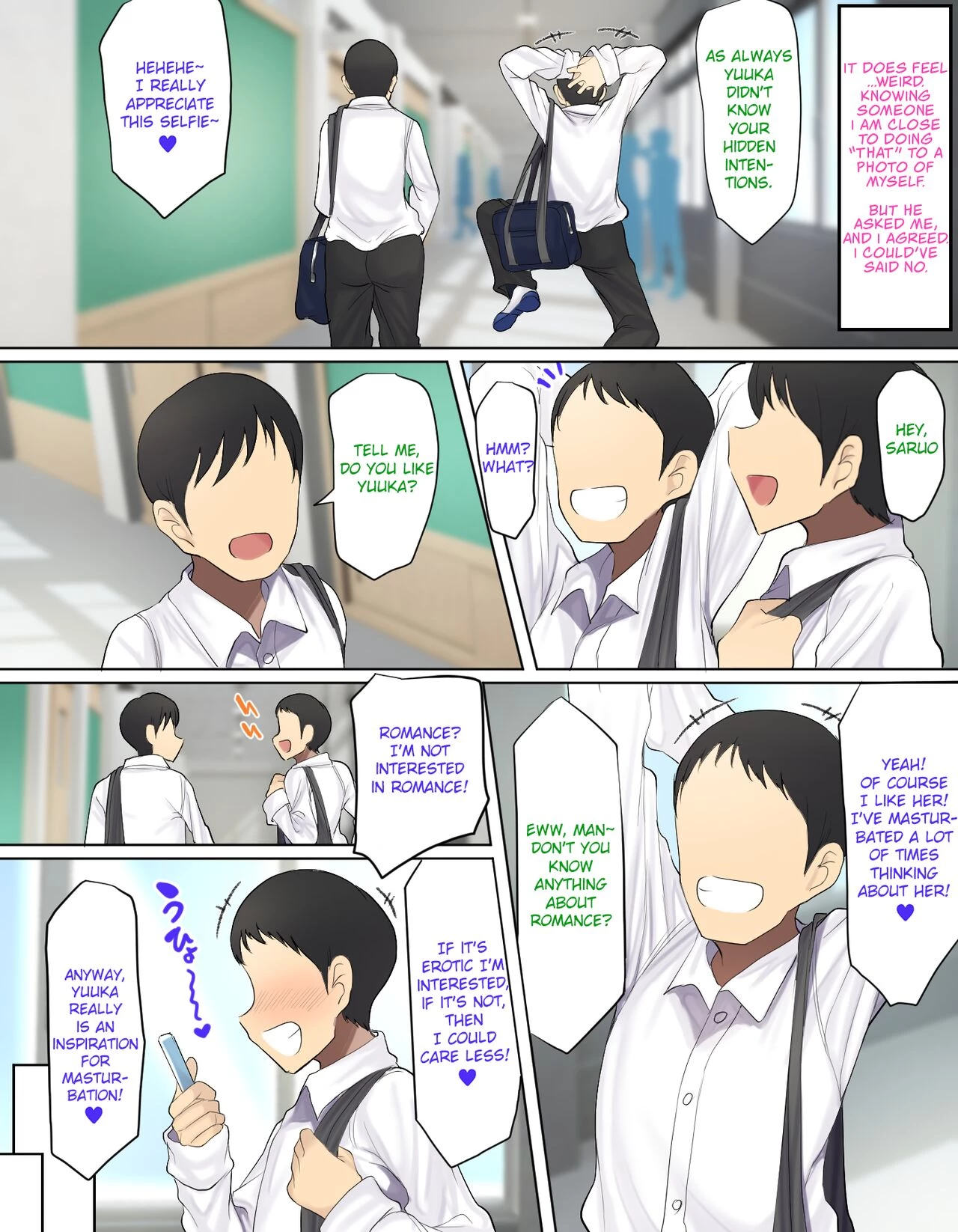 YUUKA'S VERSION of Because my childhood friend is not interested in sex, I fucked his friend instead porn comic picture 11