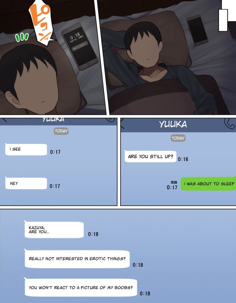 YUUKA'S VERSION of Because my childhood friend is not interested in sex, I fucked his friend instead porn comic picture 27