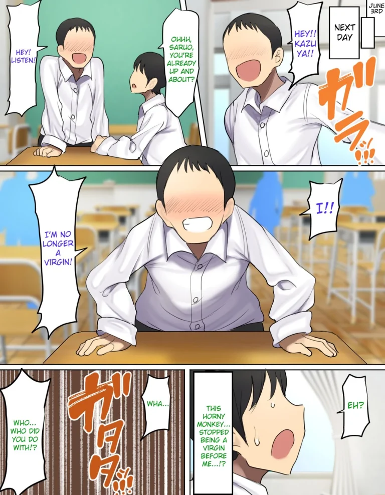 YUUKA'S VERSION of Because my childhood friend is not interested in sex, I fucked his friend instead porn comic picture 36