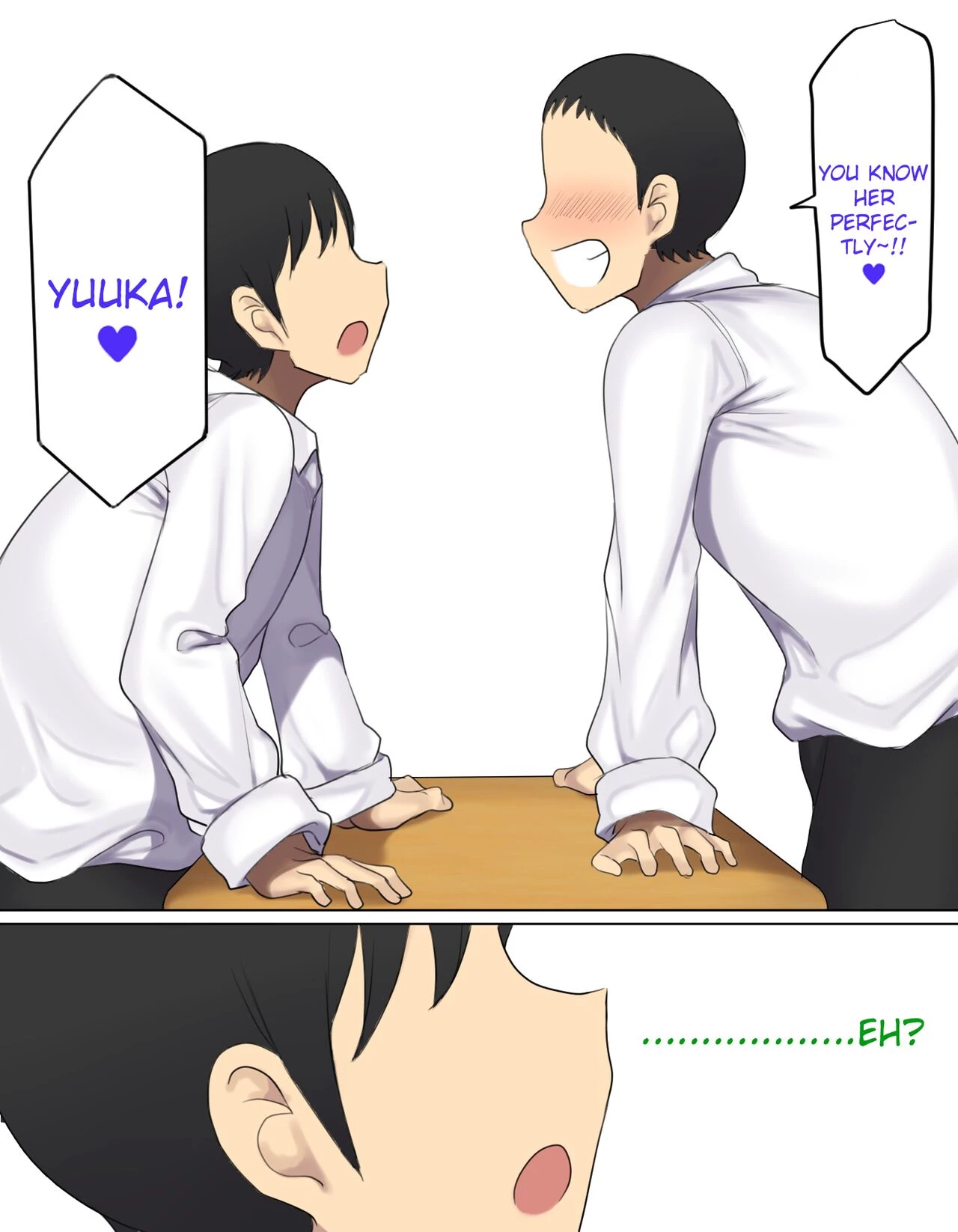 YUUKA'S VERSION of Because my childhood friend is not interested in sex, I fucked his friend instead porn comic picture 37