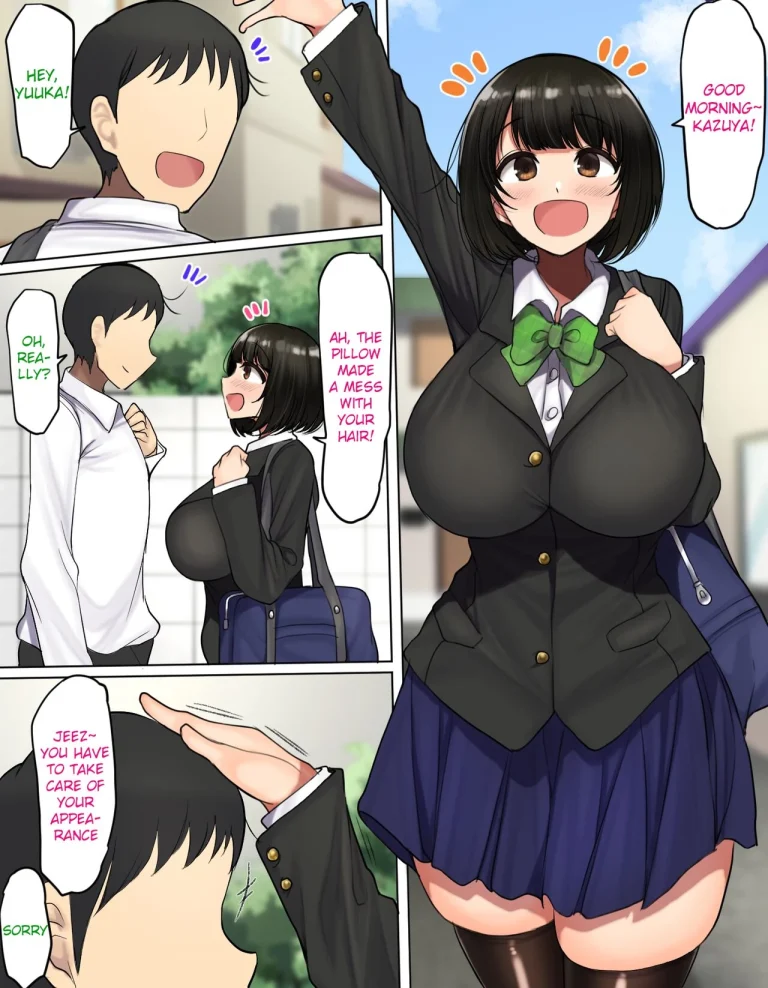 YUUKA'S VERSION of Because my childhood friend is not interested in sex, I fucked his friend instead porn comic picture 4