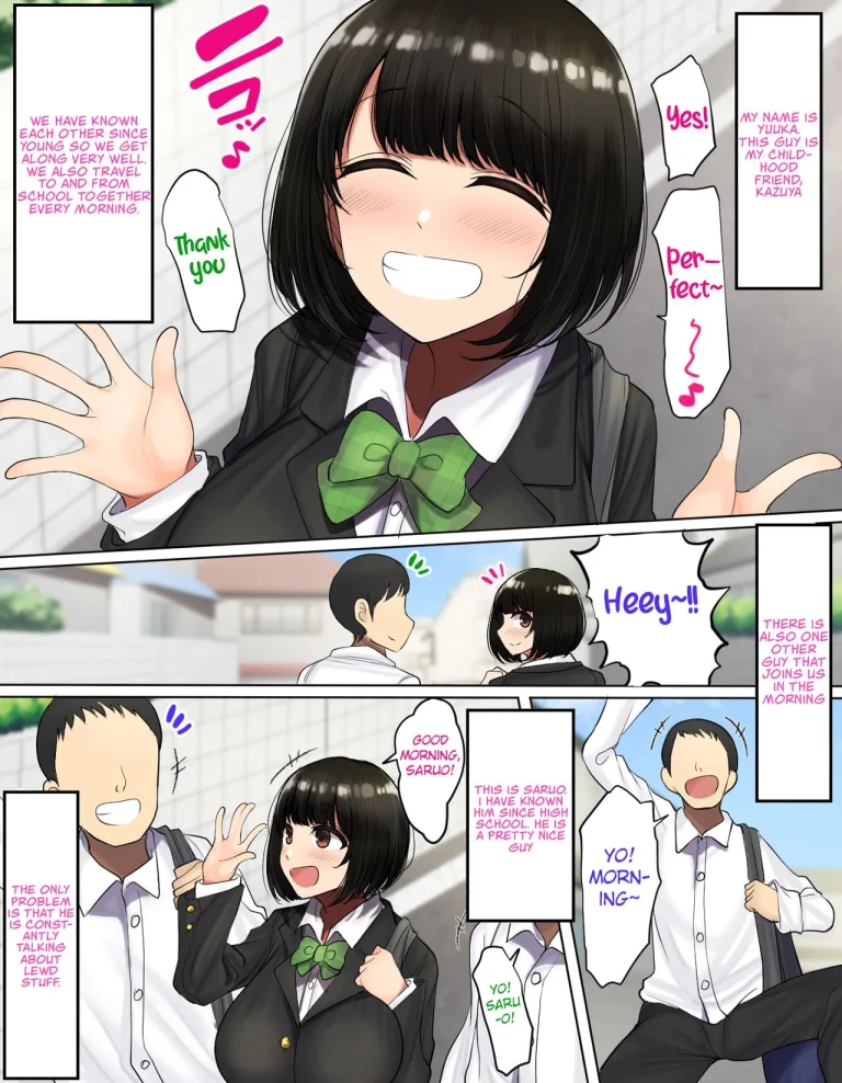 YUUKA'S VERSION of Because my childhood friend is not interested in sex, I fucked his friend instead porn comic picture 5
