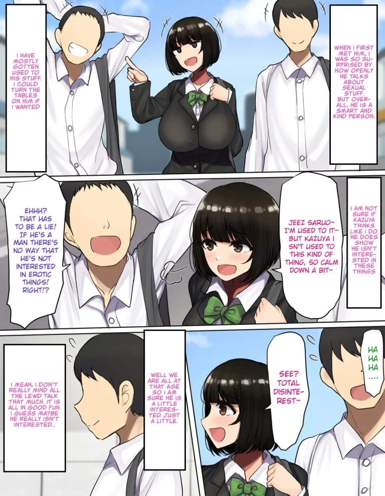 YUUKA'S VERSION of Because my childhood friend is not interested in sex, I fucked his friend instead porn comic picture 7