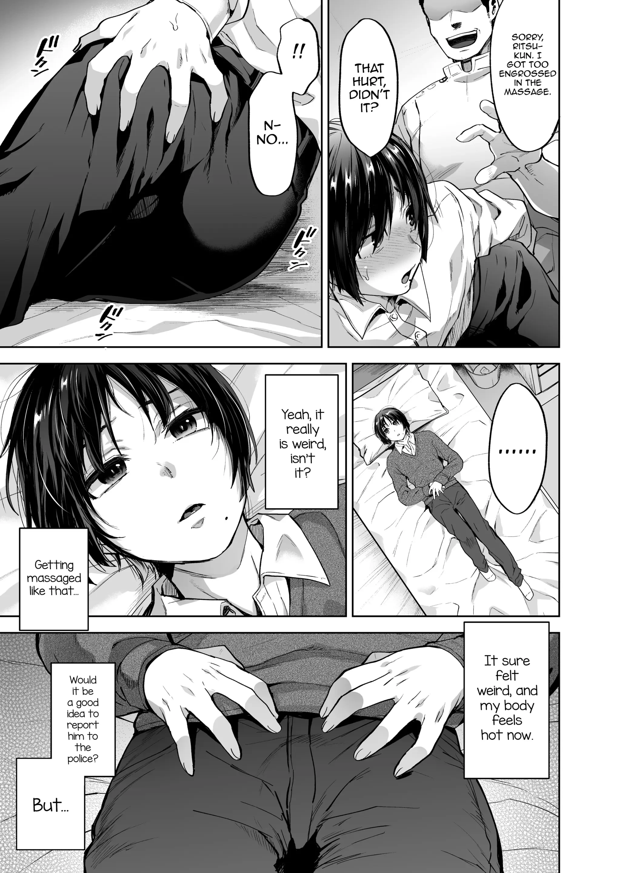 Yuutousei Shounen to Himitsu no Tokubetsu Massage porn comic picture 9