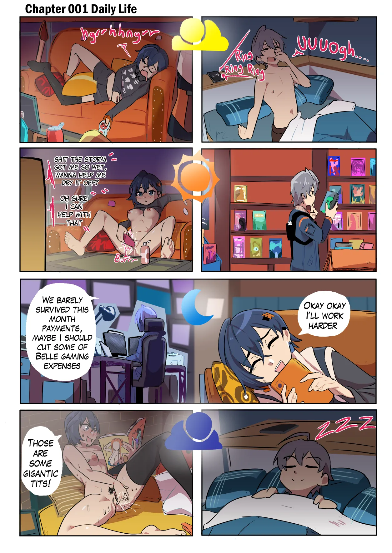 Zenless Zone Zero yuri porn comic picture 1
