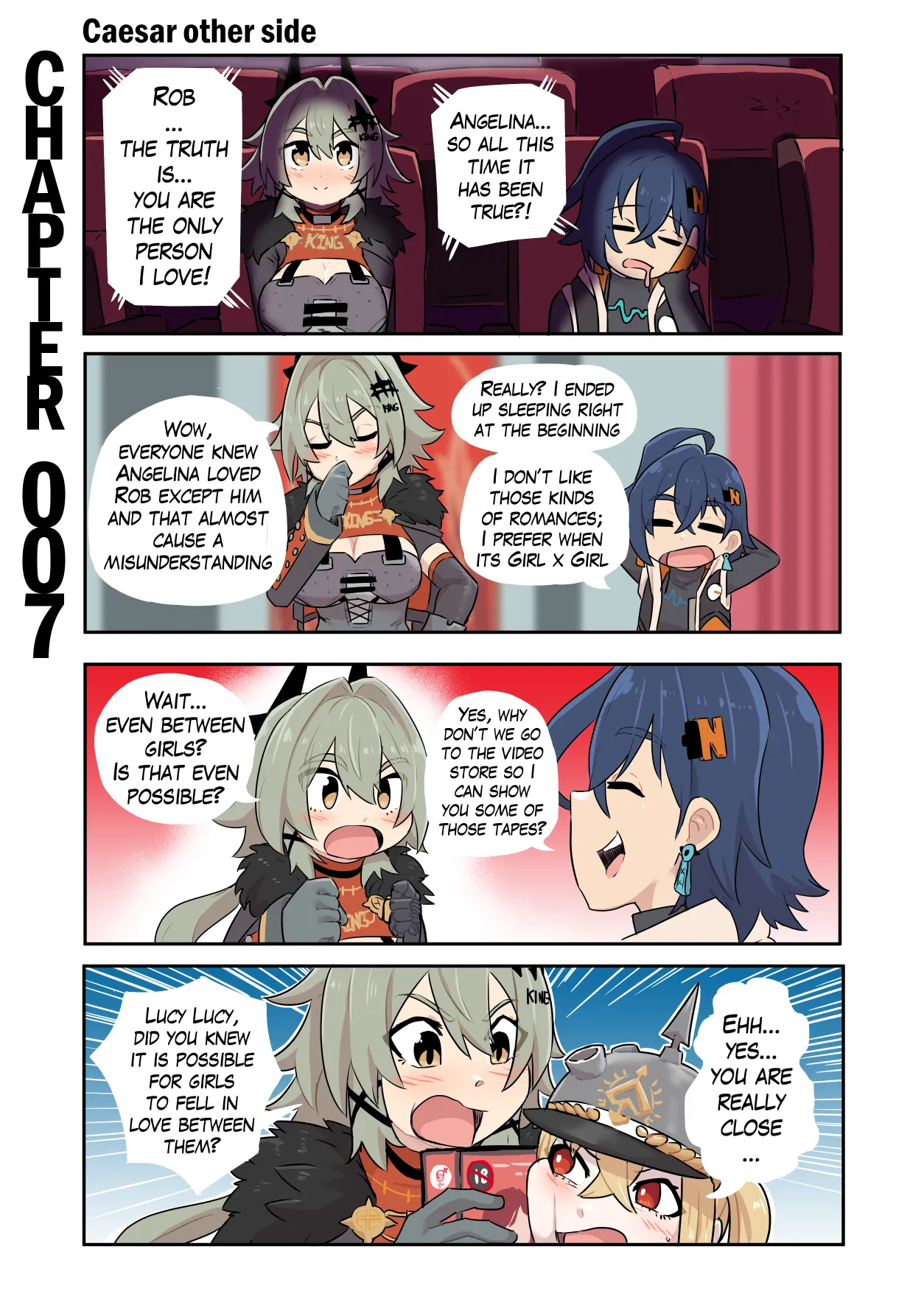 Zenless Zone Zero yuri porn comic picture 12
