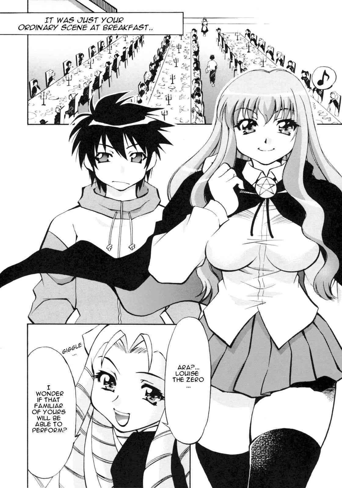 Zero no Sannin (Zero no Tsukaima) porn comic picture 4