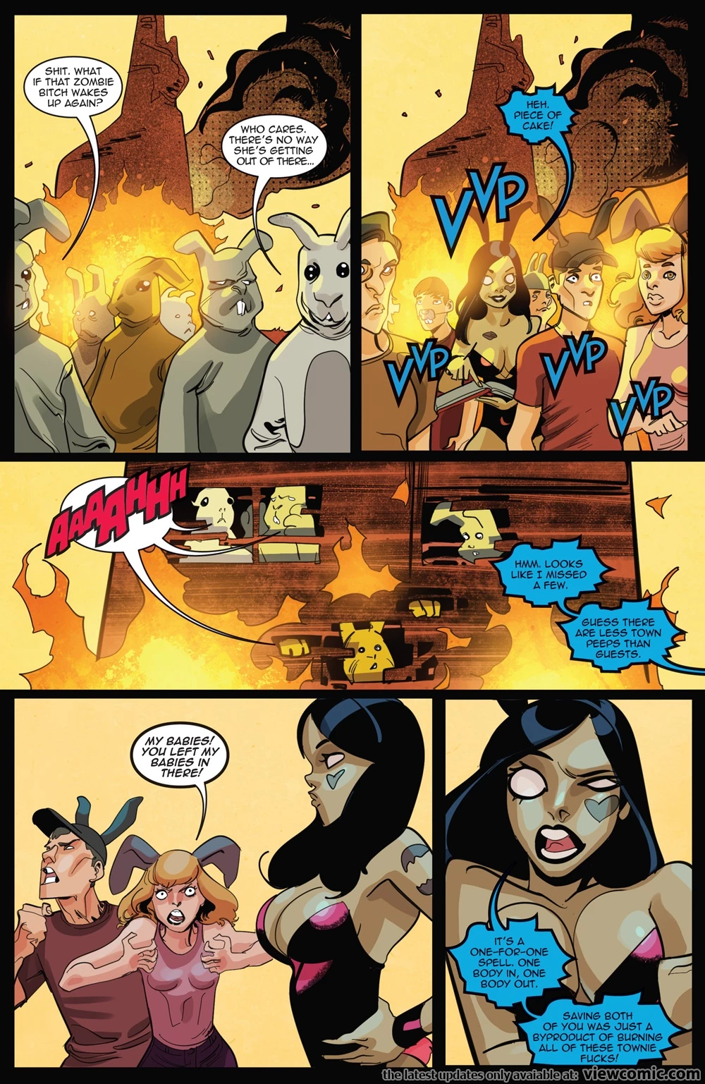 Zombie Tramp v3 .Easter Special porn comic picture 19