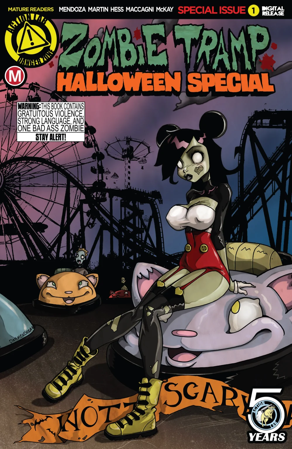 Zombie Tramp v3 .Halloween Special 2016 porn comic picture 1