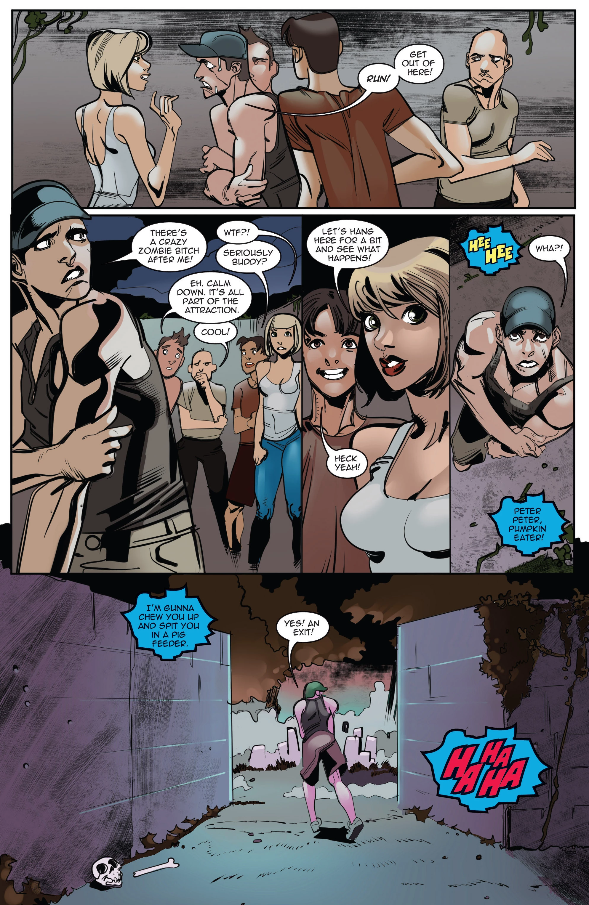 Zombie Tramp v3 .Halloween Special 2016 porn comic picture 11