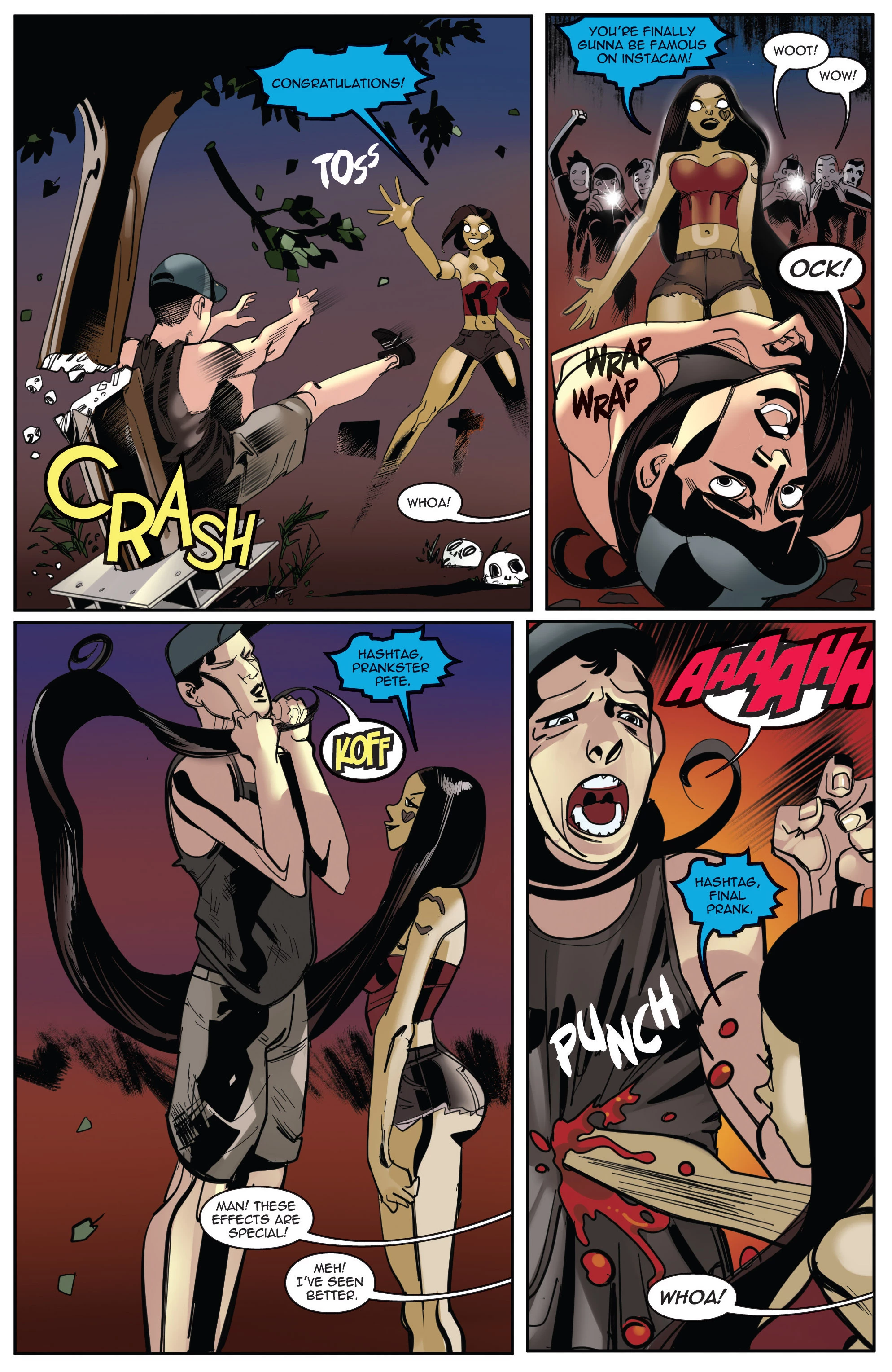 Zombie Tramp v3 .Halloween Special 2016 porn comic picture 14
