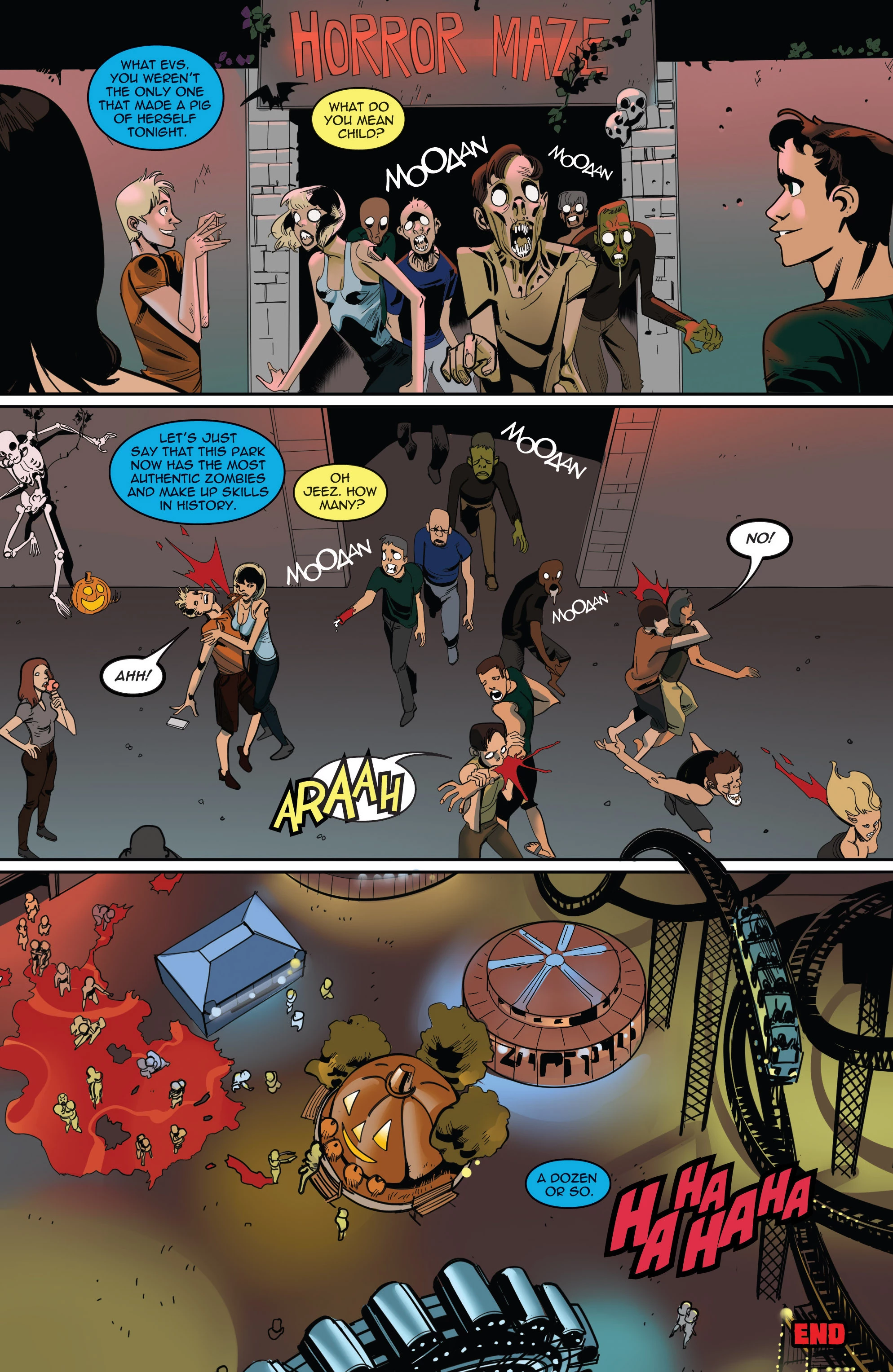 Zombie Tramp v3 .Halloween Special 2016 porn comic picture 17