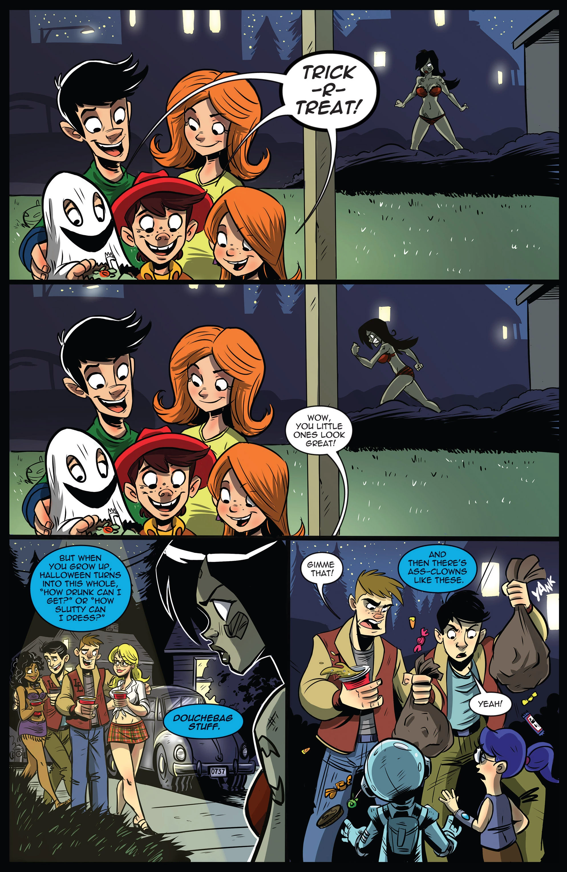 Zombie Tramp v3 .Halloween Special 2016 porn comic picture 20