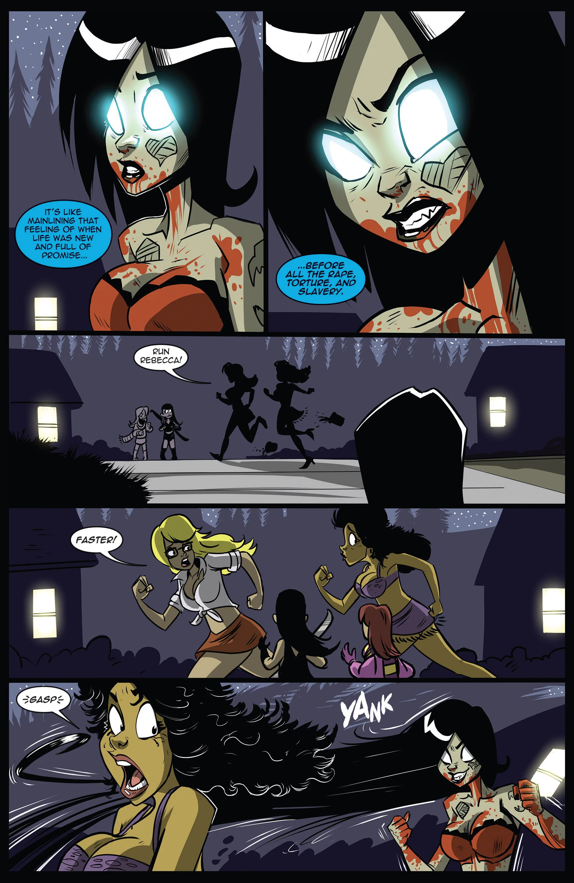 Zombie Tramp v3 .Halloween Special 2016 porn comic picture 25