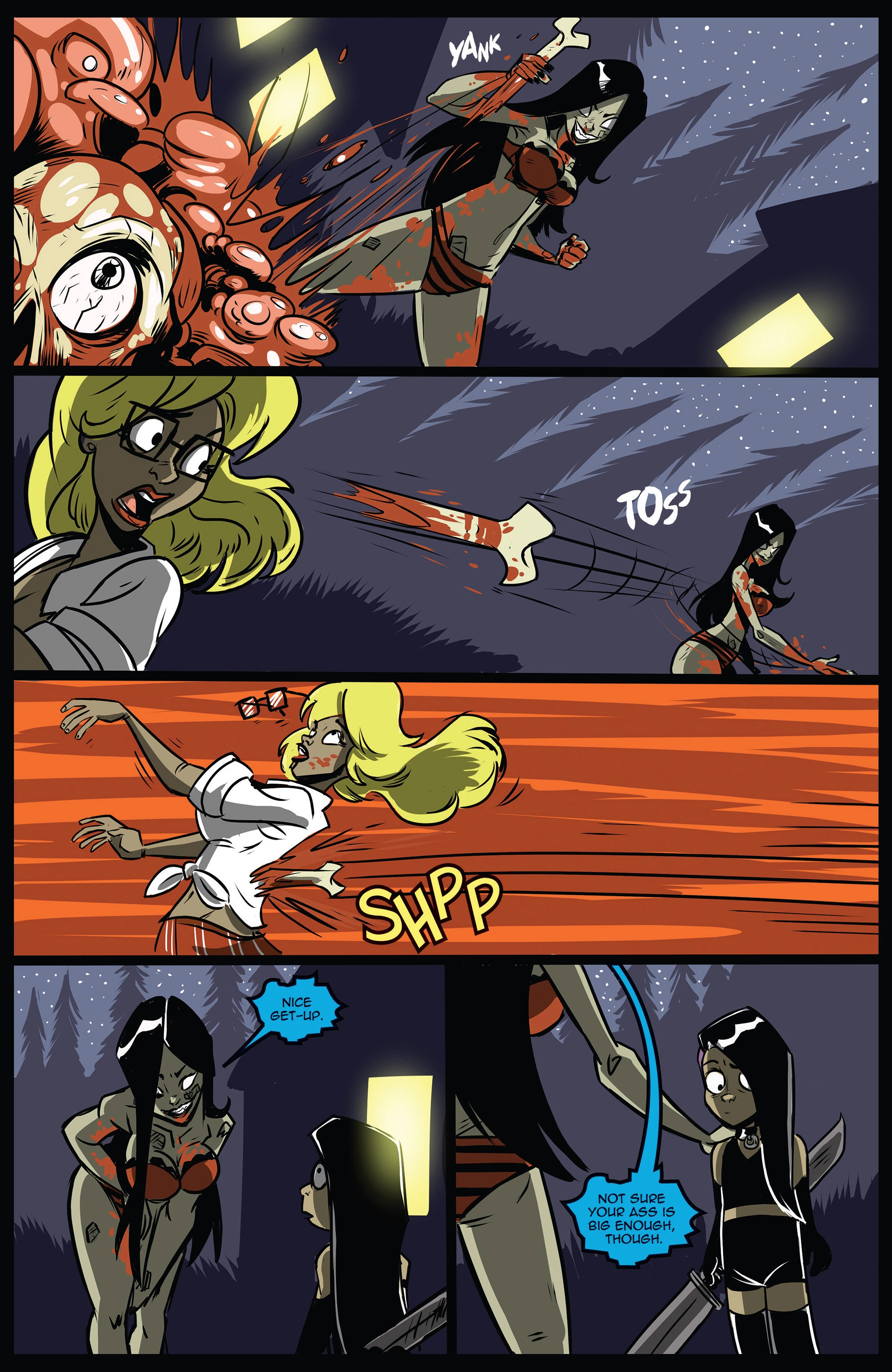 Zombie Tramp v3 .Halloween Special 2016 porn comic picture 27