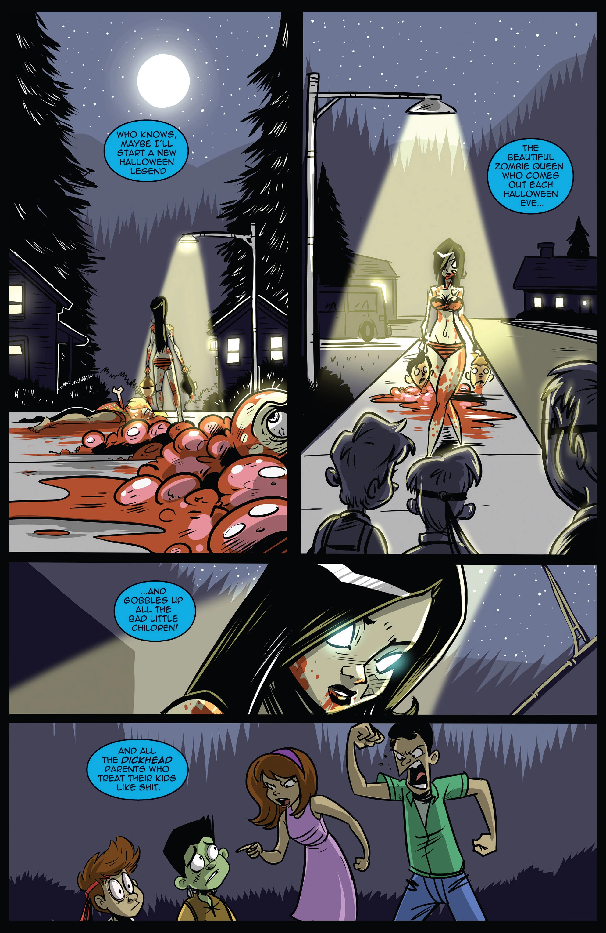 Zombie Tramp v3 .Halloween Special 2016 porn comic picture 28