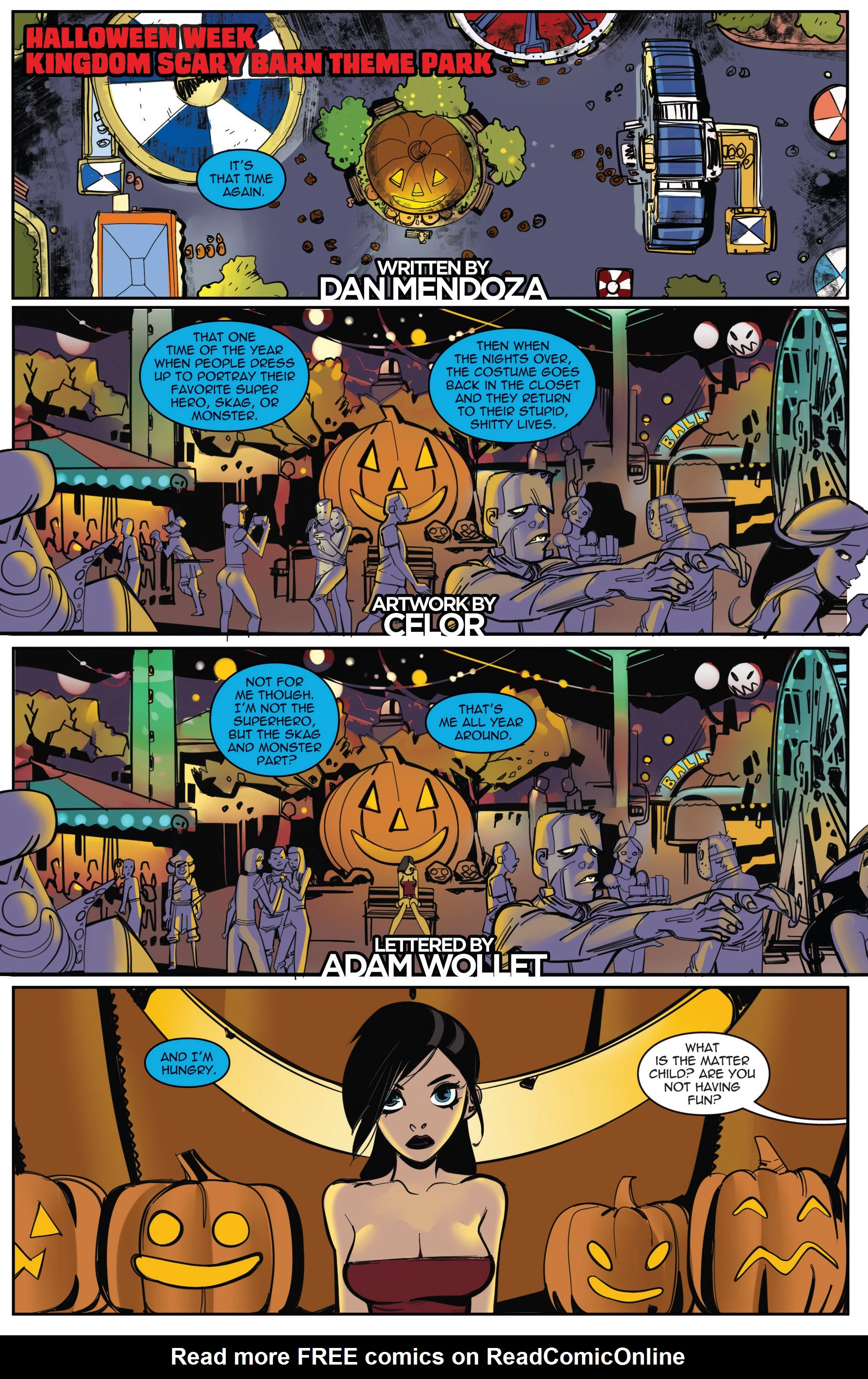 Zombie Tramp v3 .Halloween Special 2016 porn comic picture 3