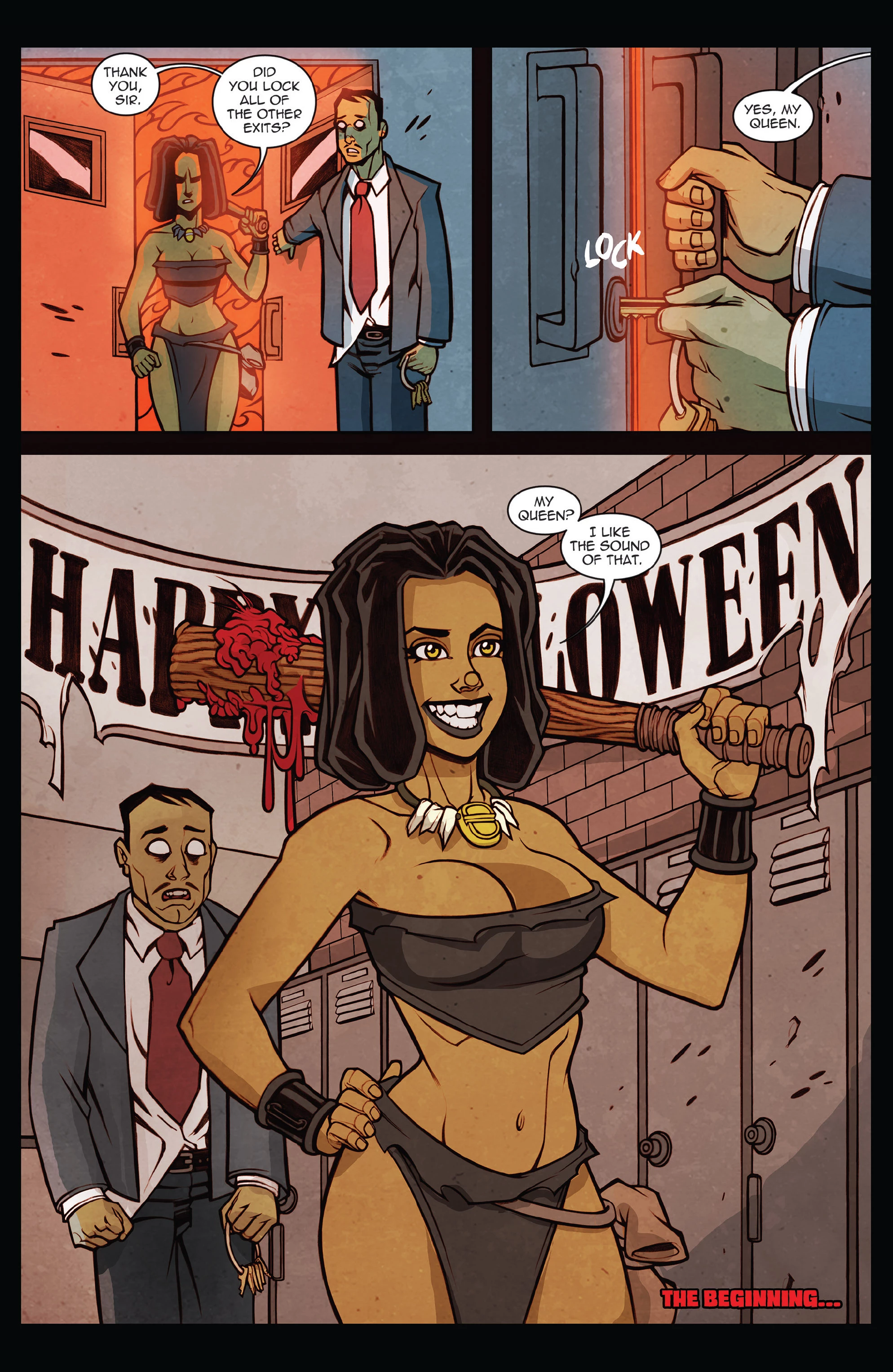 Zombie Tramp v3 .Halloween Special 2016 porn comic picture 47