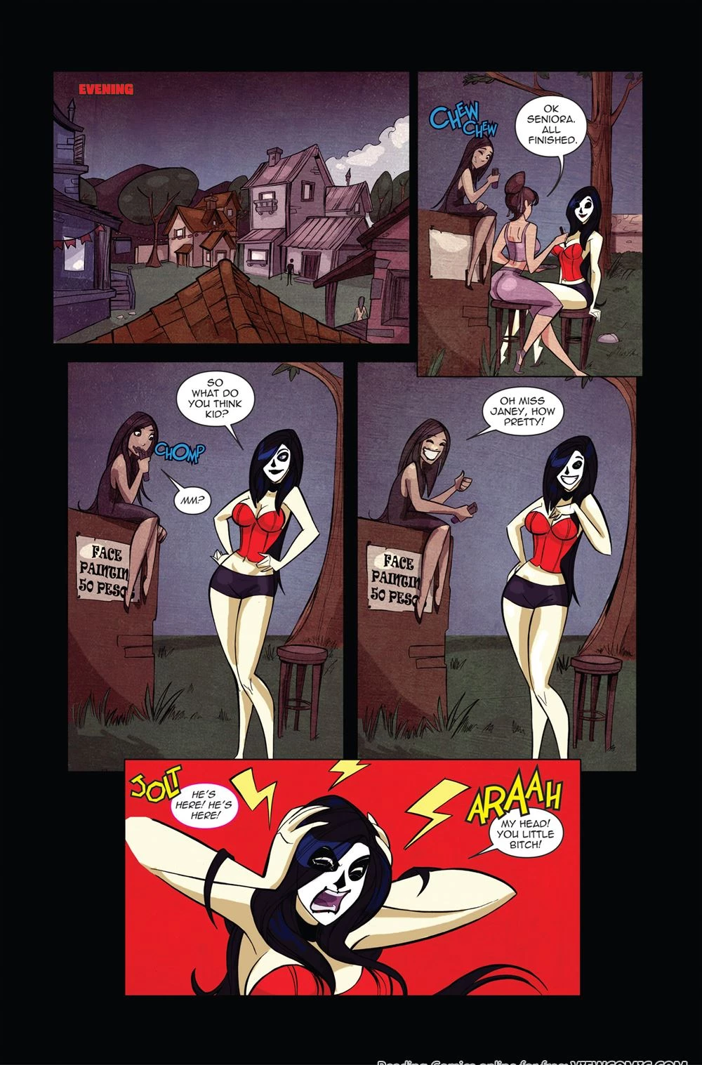 Zombie Tramp v3 .Halloween Special porn comic picture 17