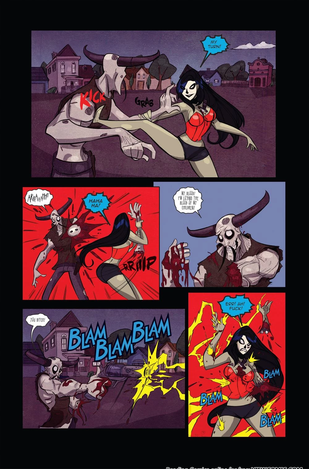 Zombie Tramp v3 .Halloween Special porn comic picture 22