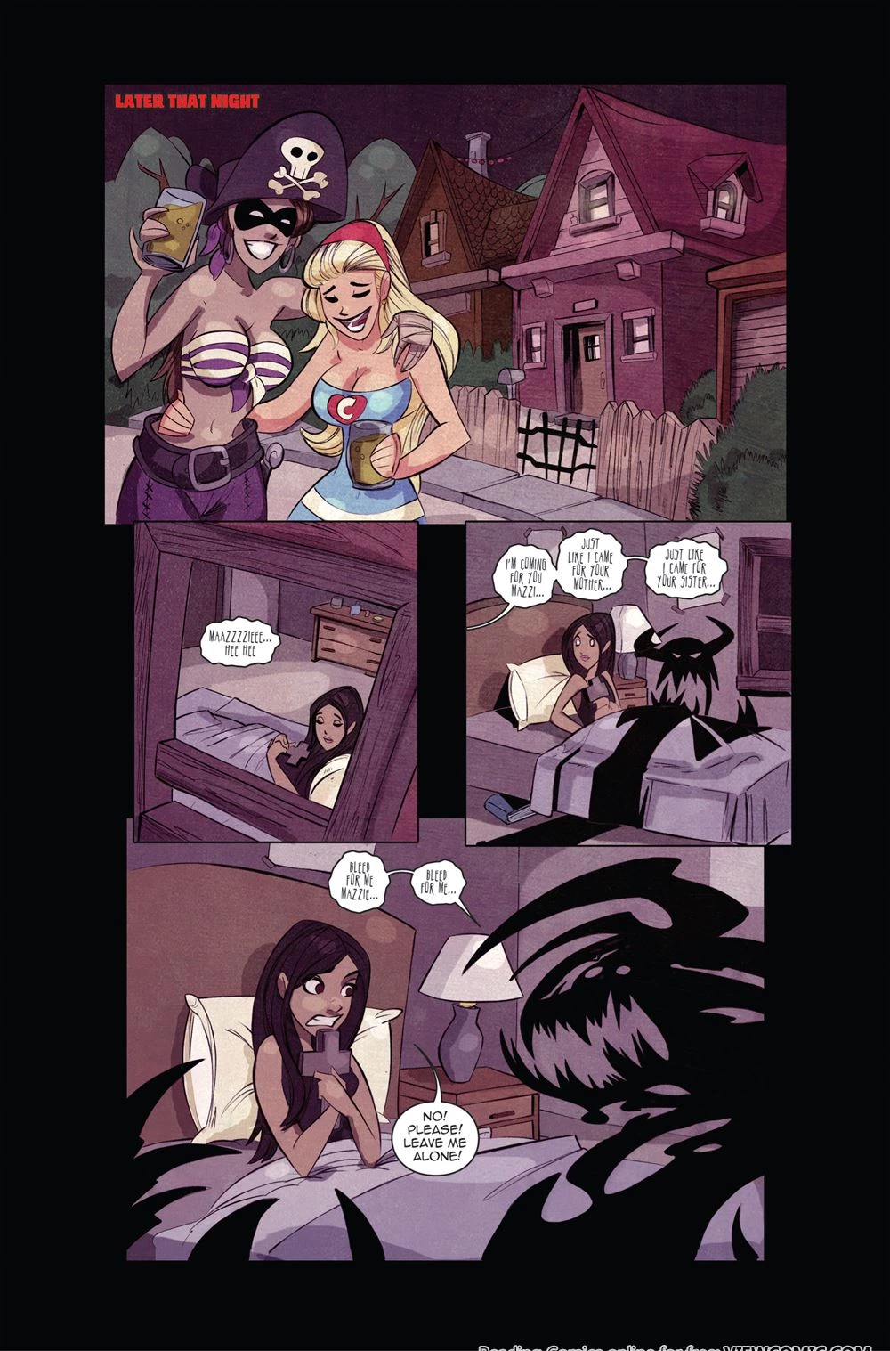 Zombie Tramp v3 .Halloween Special porn comic picture 7